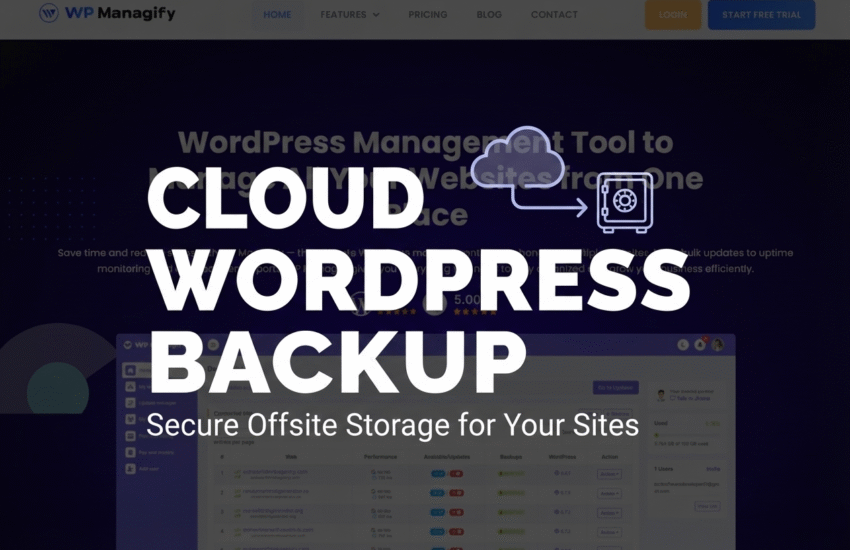 Cloud Wordpress Backup