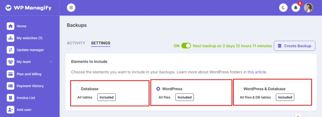 WP Managify